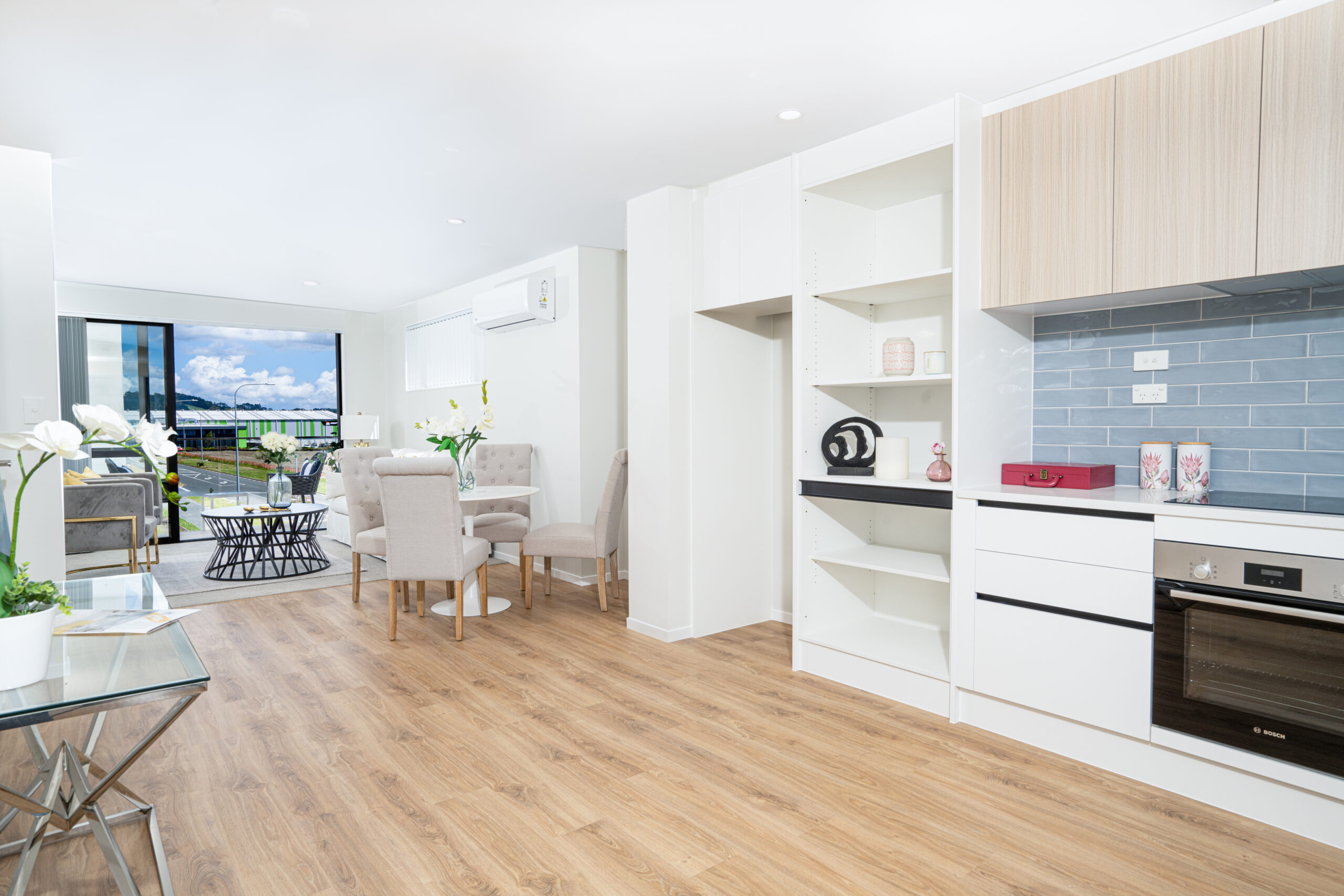 Wainui Terraces kitchen